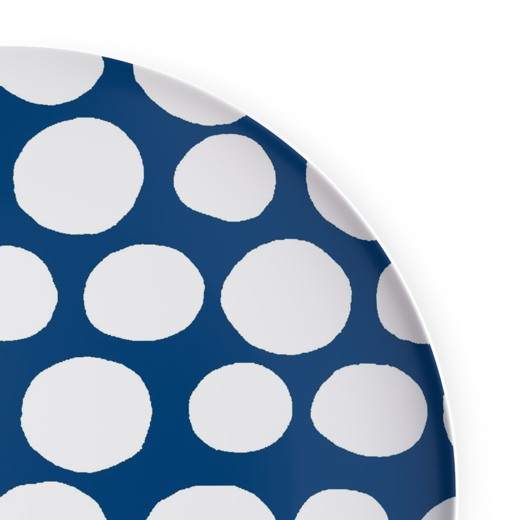 Jumbo Peas Deep Blue and White Plates Shutterfly