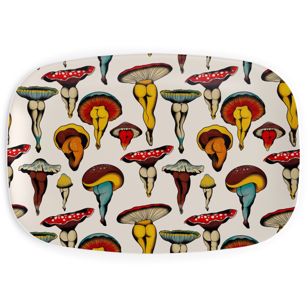 Sexy Mushrooms Serving Platter Shutterfly