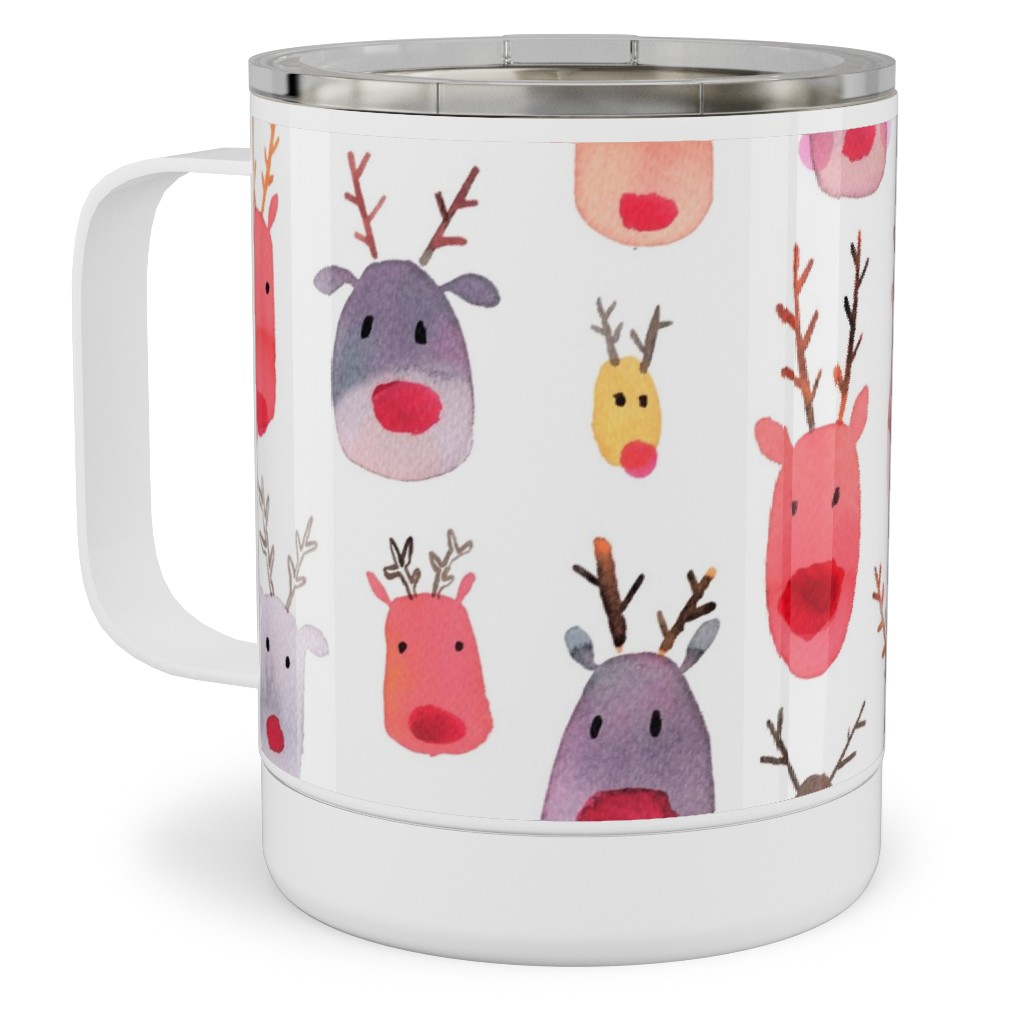 Rudolph Reindeers Stainless Steel Mug Shutterfly