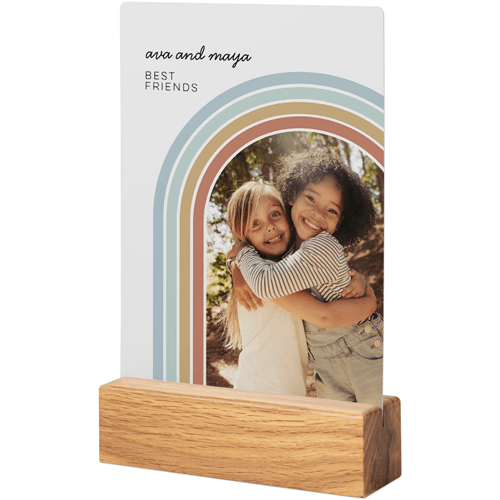 Rainbow Arch Frame Tabletop Metal Prints by Shutterfly Shutterfly