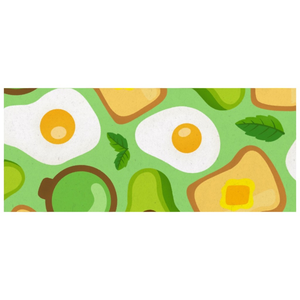 Deconstructed Avocado Toast Green Travel Mug with Handle Shutterfly