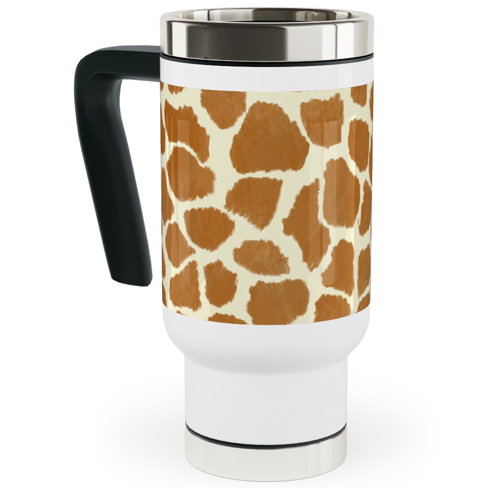Giraffe Spots Travel Mug with Handle Shutterfly