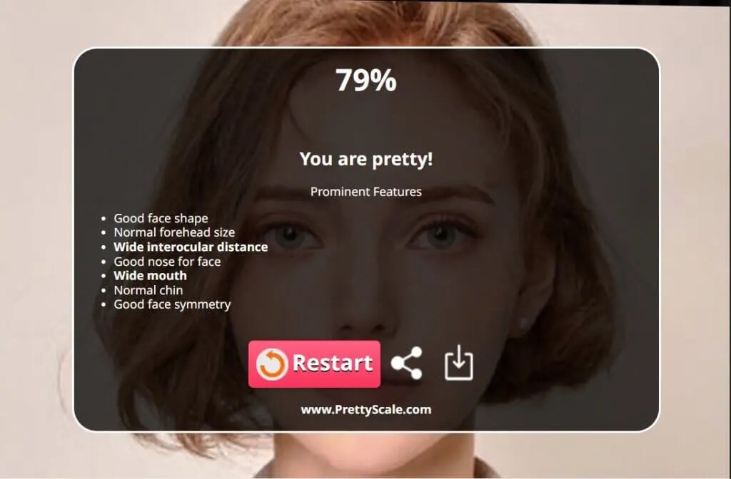 Attractiveness Scale Know How Attractive You Are with AI