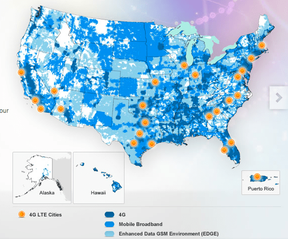 At&T Lte Coverage Map Marketing Bullshit – The Brooks Review