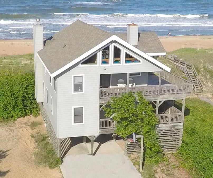 Duck oceanfront homes and oceanfront beach houses, condos, real estate