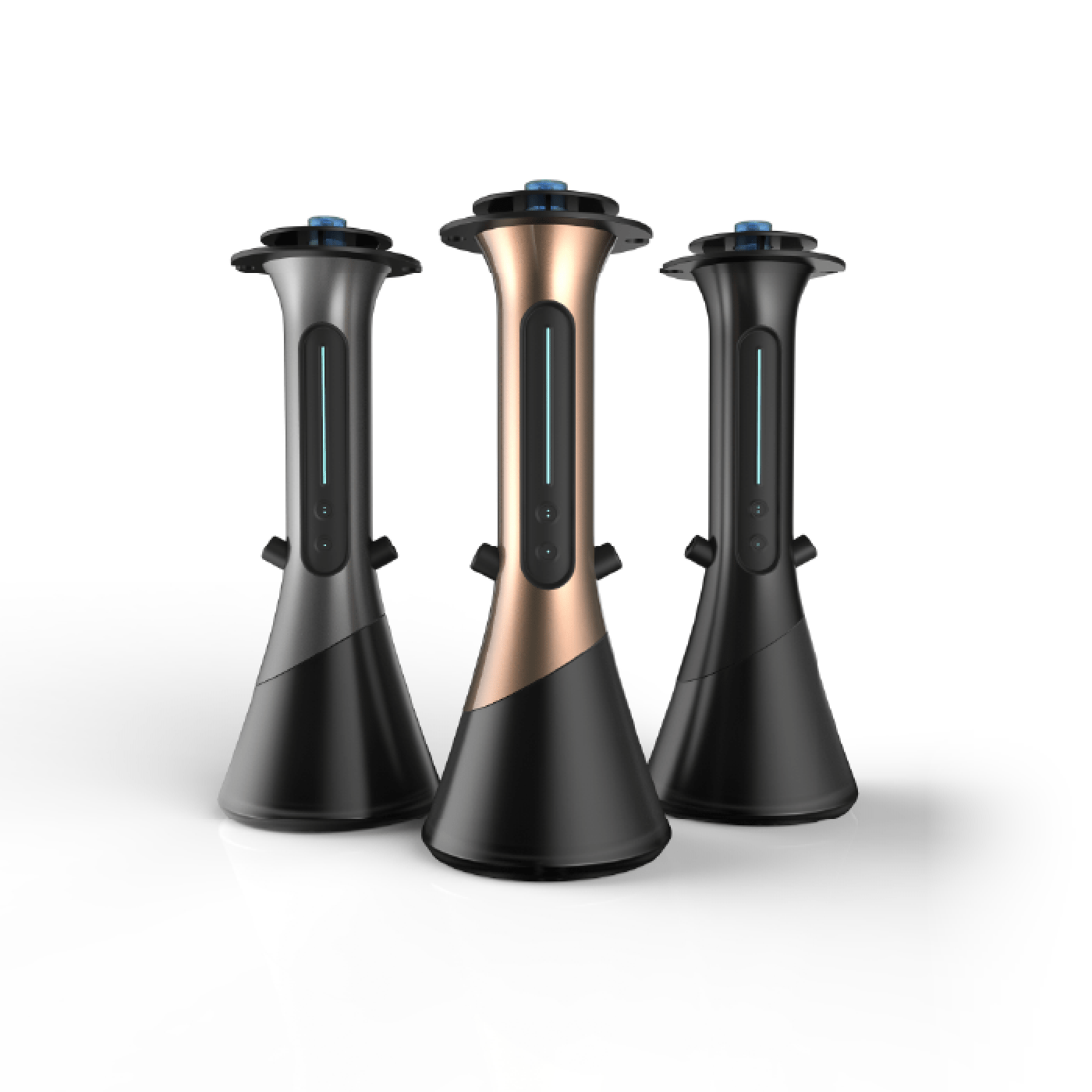 C2 Hookah Best Electronic Hookah Stone Grey Free Shipping