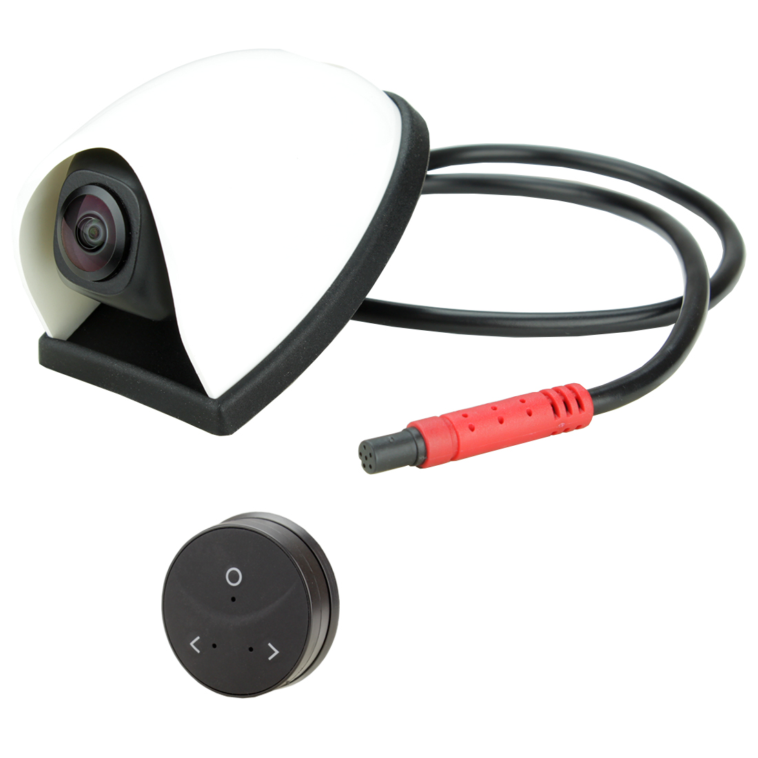 Universal Flush Mount WideAngle Camera with a Wireless Controller
