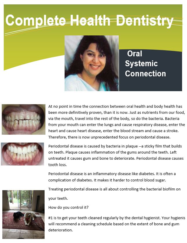 Complete Health DentistryOral Systemic Connection