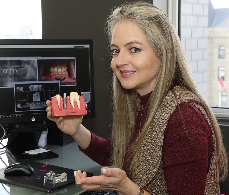 Dental Implants in Winnipeg, Manitoba Dr. Adriana Gomez
