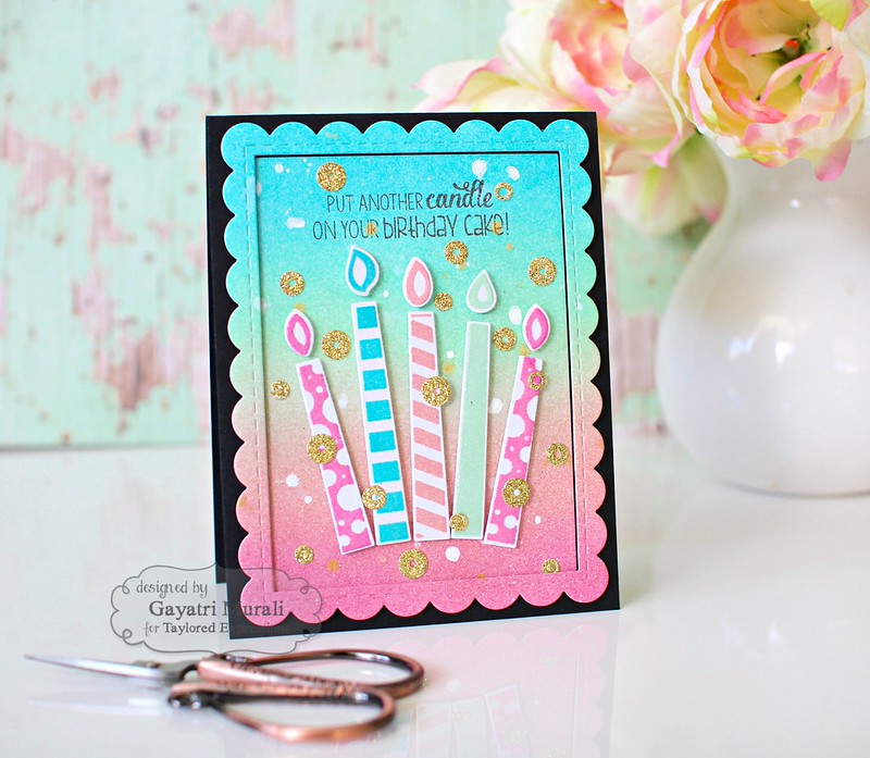 Handmade by G3 Put another candle on your Birthday Cake!