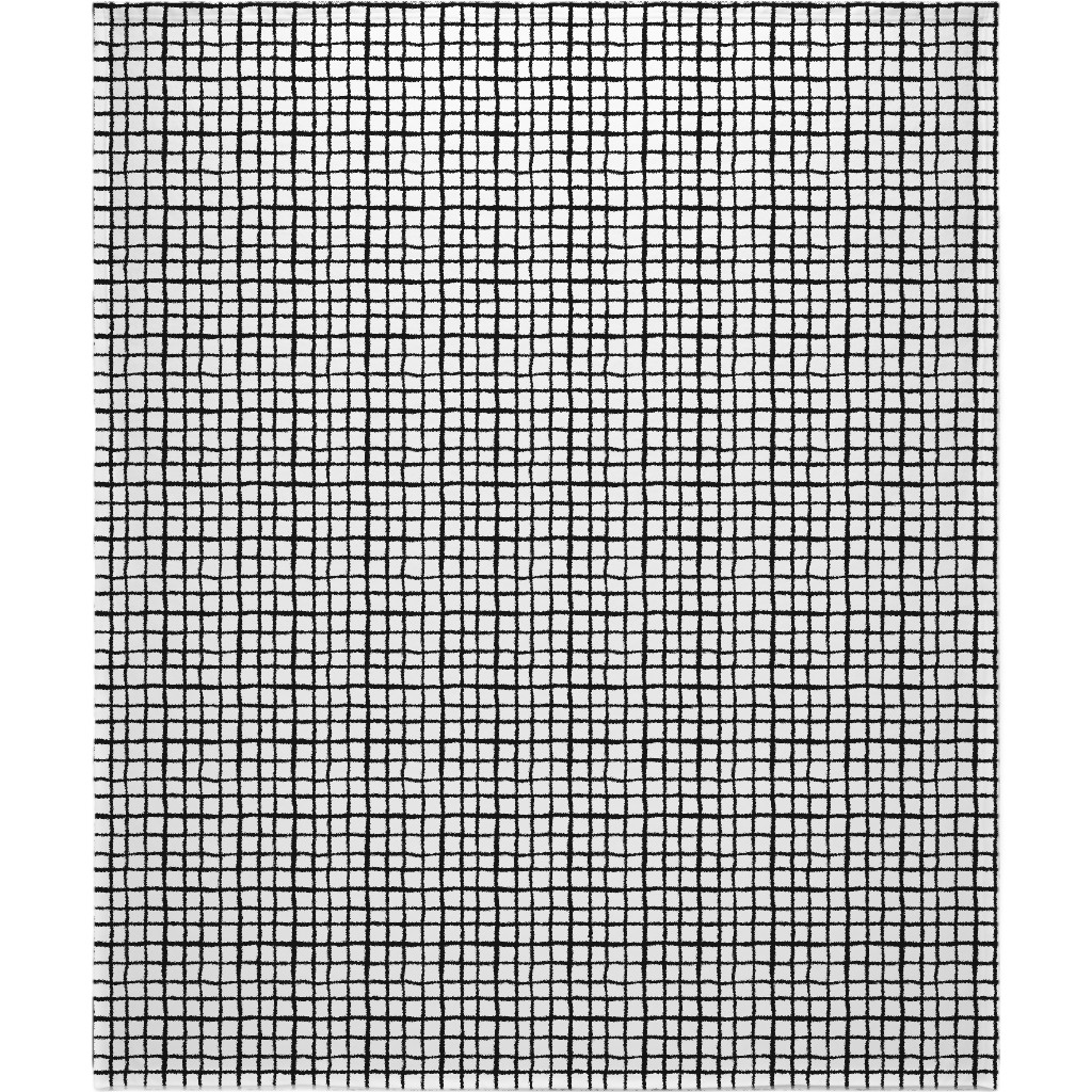 Black And White Grid Blanket Shutterfly