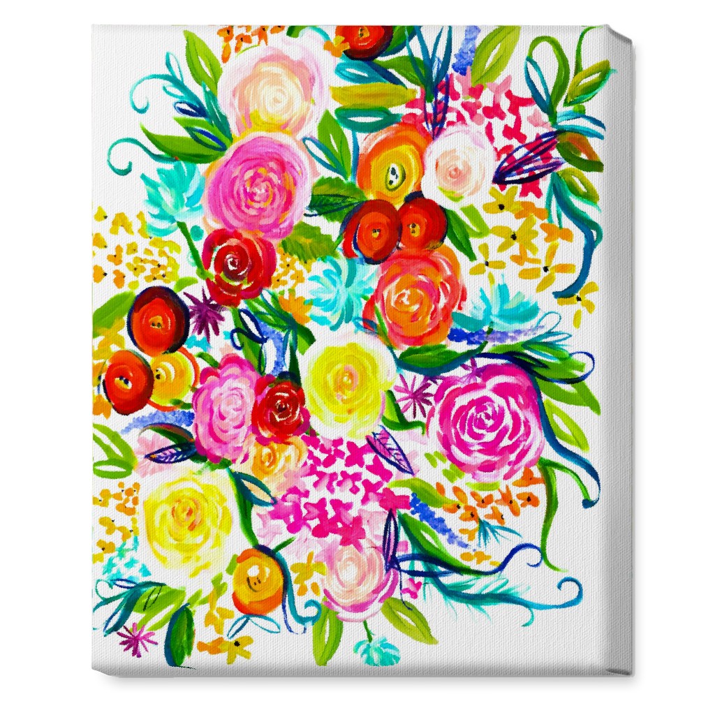 Summer Floral Acrylic Floral Neon Wall Art Shutterfly