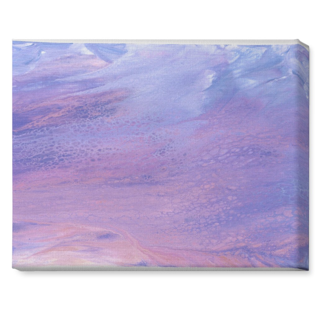 Acrylic Pour Sunset Purple Wall Art Shutterfly
