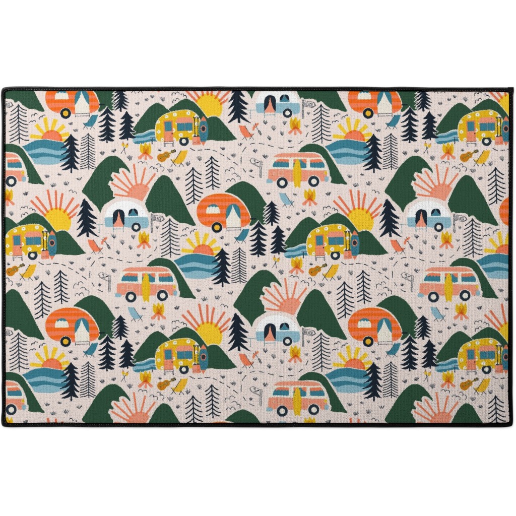 Camping Door Mat Shutterfly