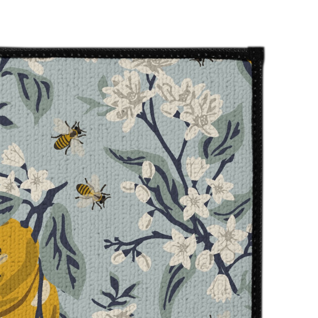 Bees & Lemons Door Mat Shutterfly