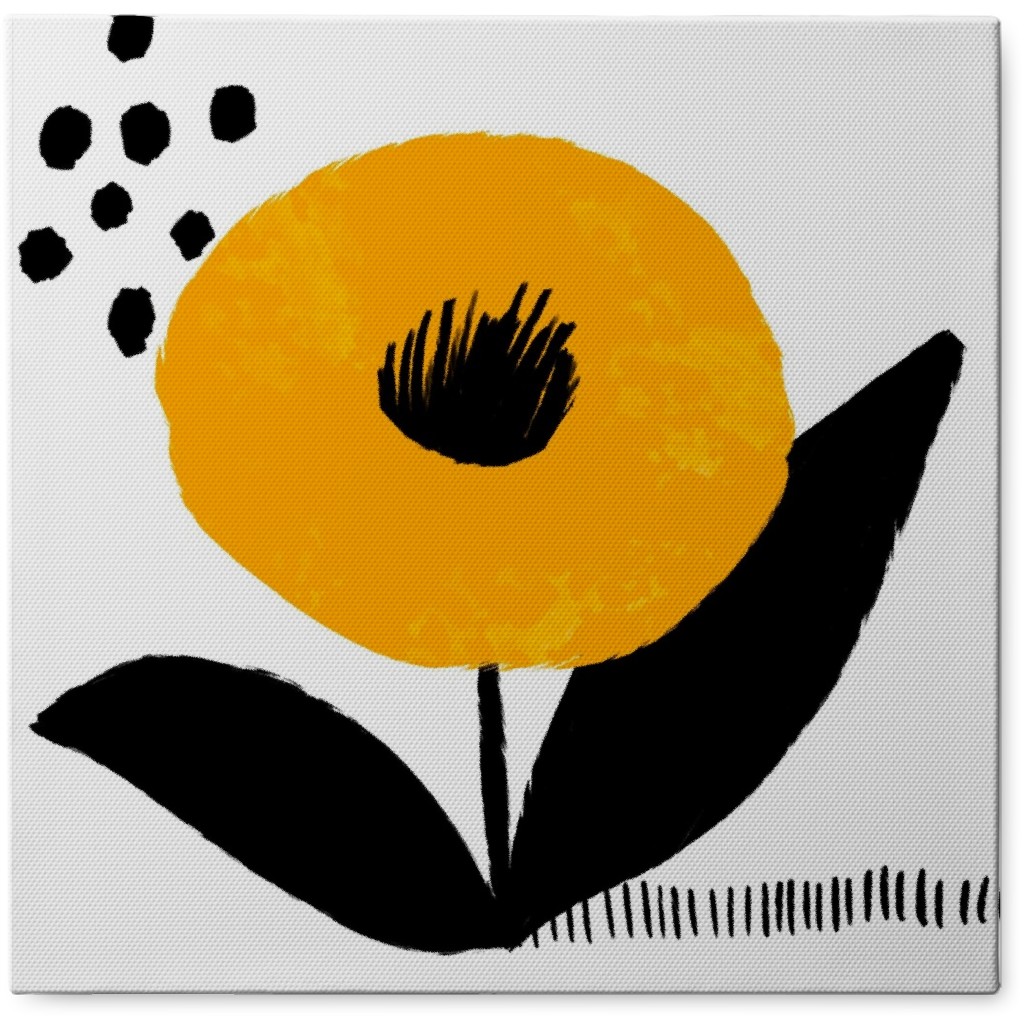 Black And Yellow Canvas Wall Art Shutterfly