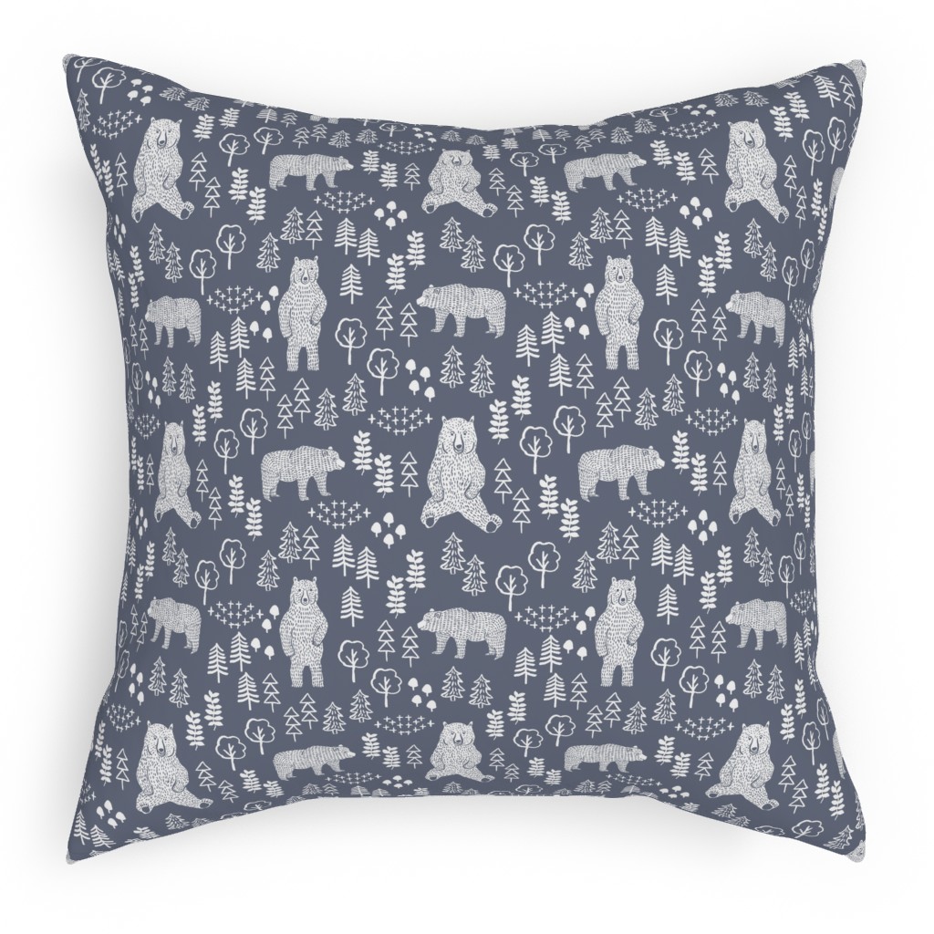 Woodland Bear Outdoor Pillow Shutterfly