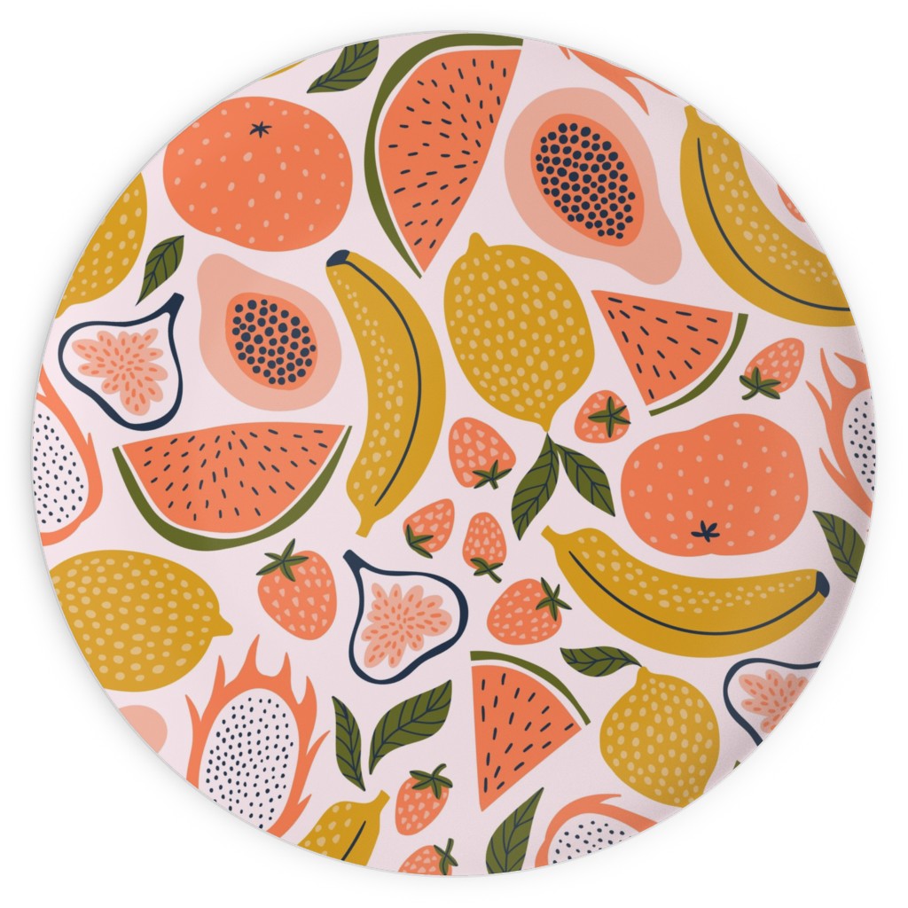Fruity Orange Plates Shutterfly