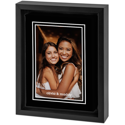 Double Border Tabletop Framed Canvas Print by Shutterfly Shutterfly