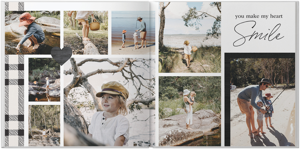 Black and White Rustic Photo Book Shutterfly