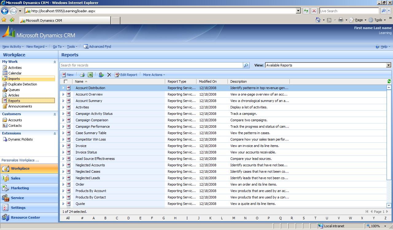 Download Dynamics 365 Customer Engagement (on-premises).