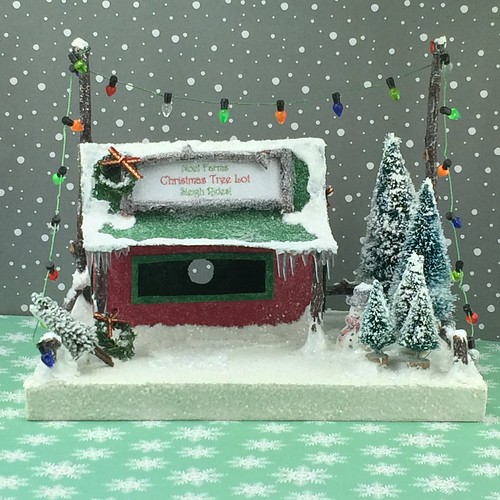 noel farms Christmas tree lot Christmas Notebook