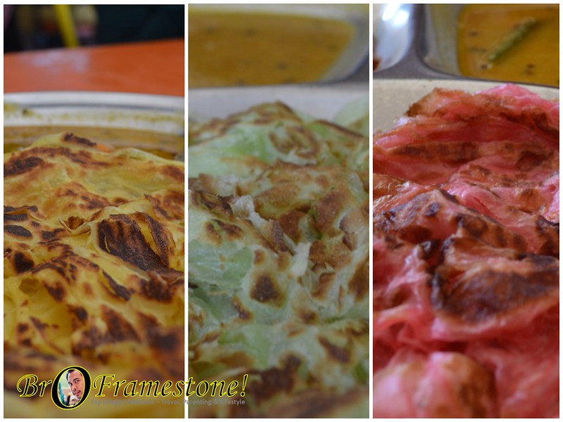 Roti Canai Hipster Pak Yop Berwarna Warni di Pantai Dalam