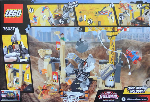 Review 76037 Rhino and Sandman Supervillain Teamup Brickset LEGO set guide and database
