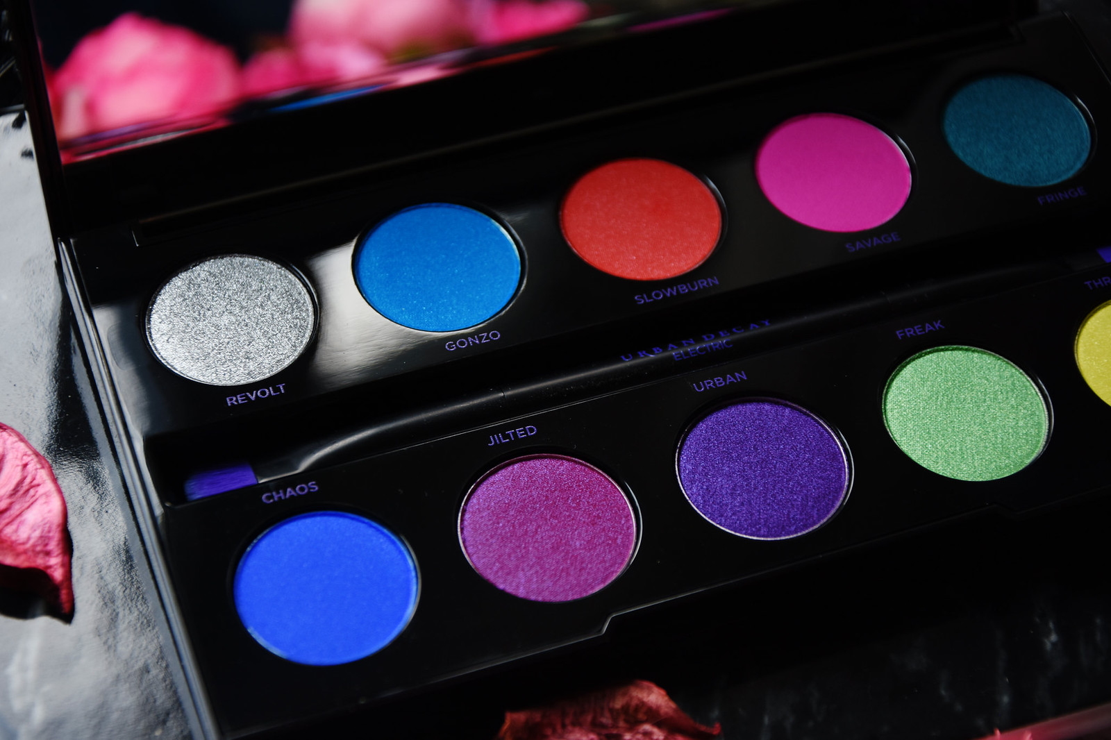 Urban Decay Electric palette review and makeup look Call