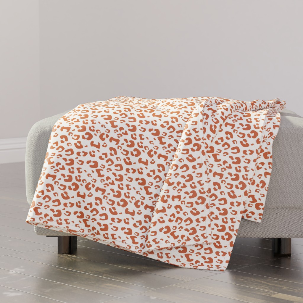 Leopard Print Terracotta Blanket Shutterfly