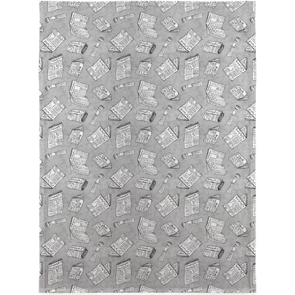 Gray Fleece Blanket Shutterfly