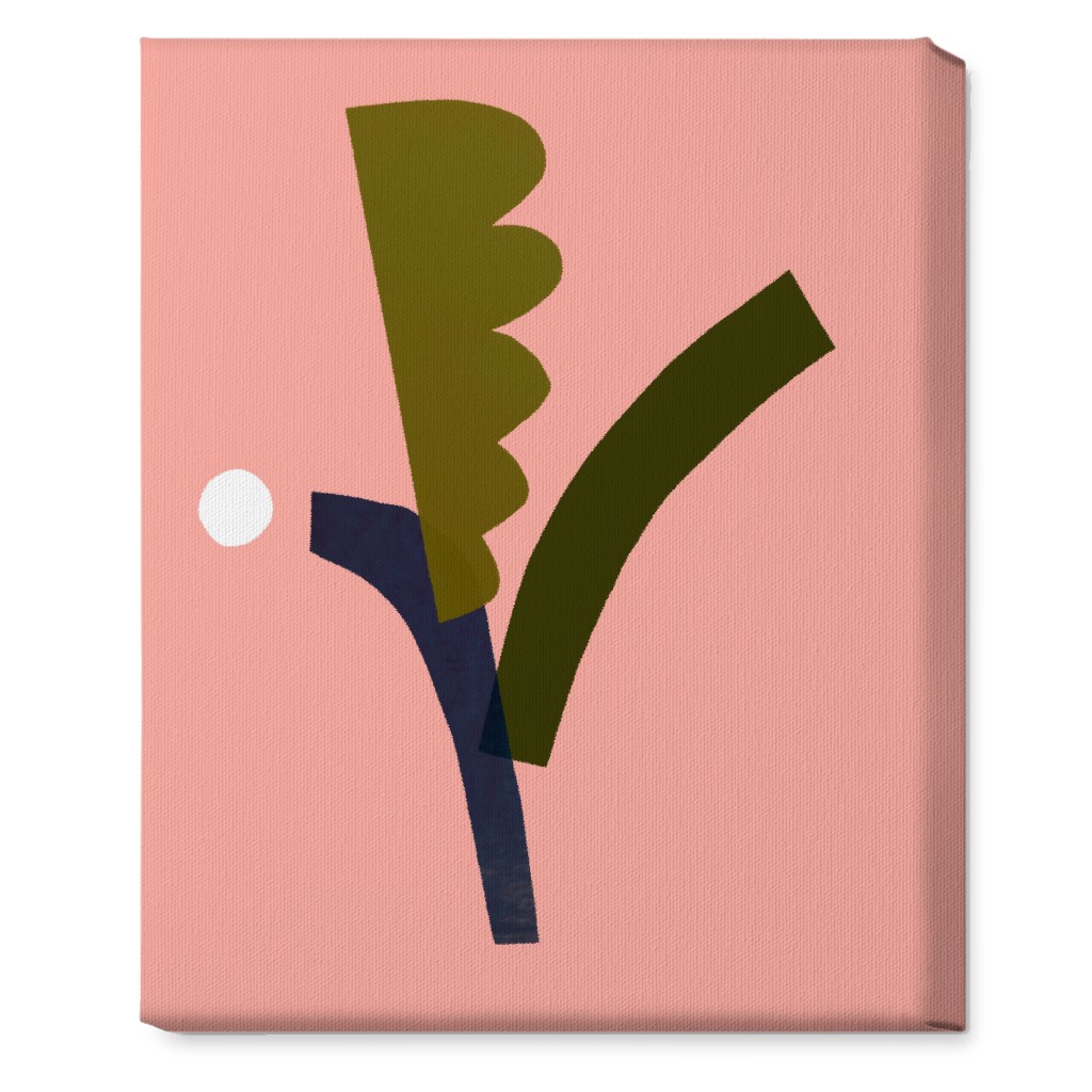 Leaves Pink Wall Art Shutterfly