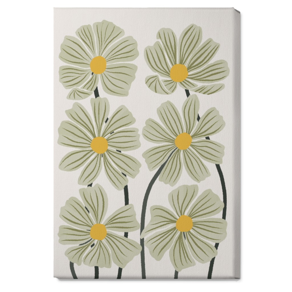 Botanical Cosmos Flowers Wall Art Shutterfly