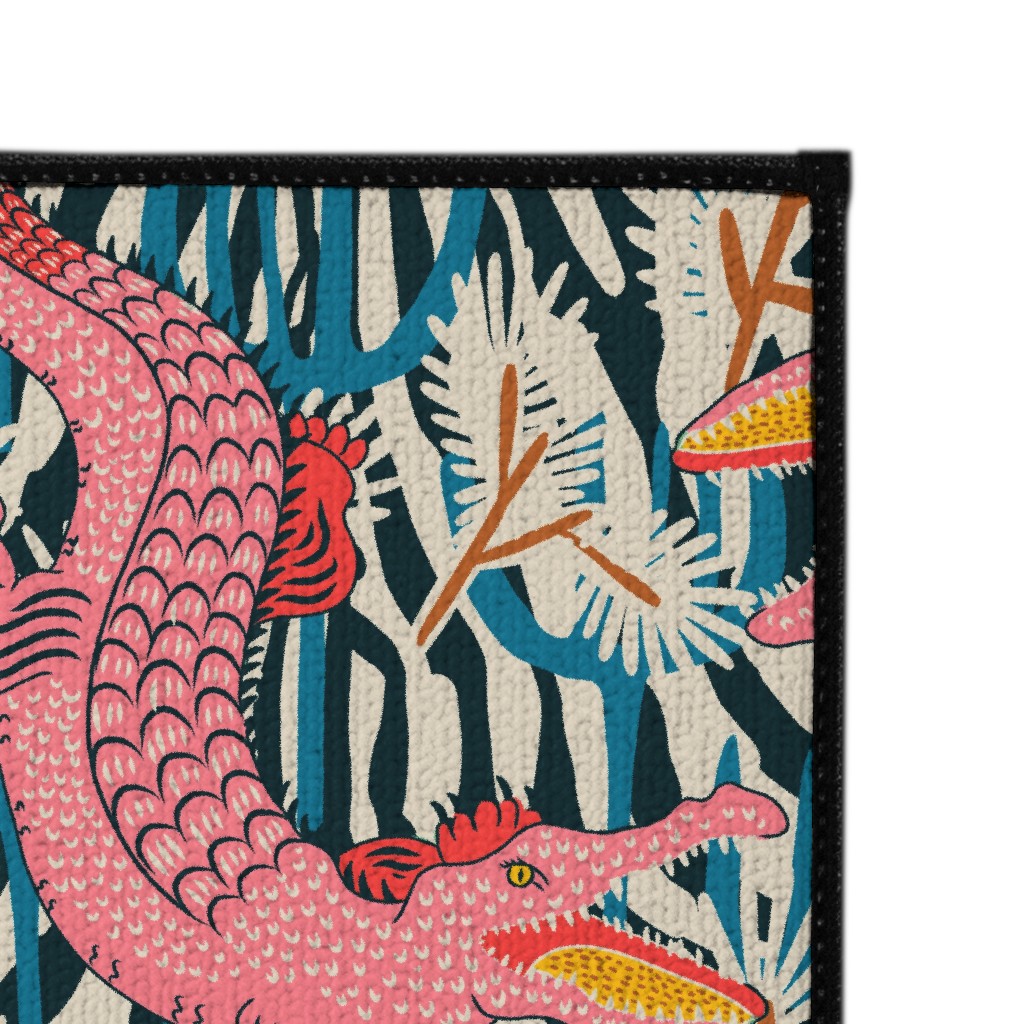 Bazaar Cosmic Gator MultiColor Door Mat Shutterfly