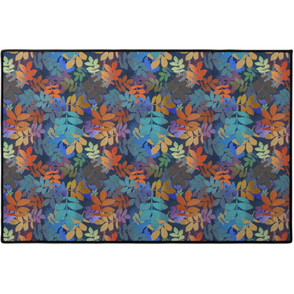 Leaves Falling Multi Door Mat Shutterfly