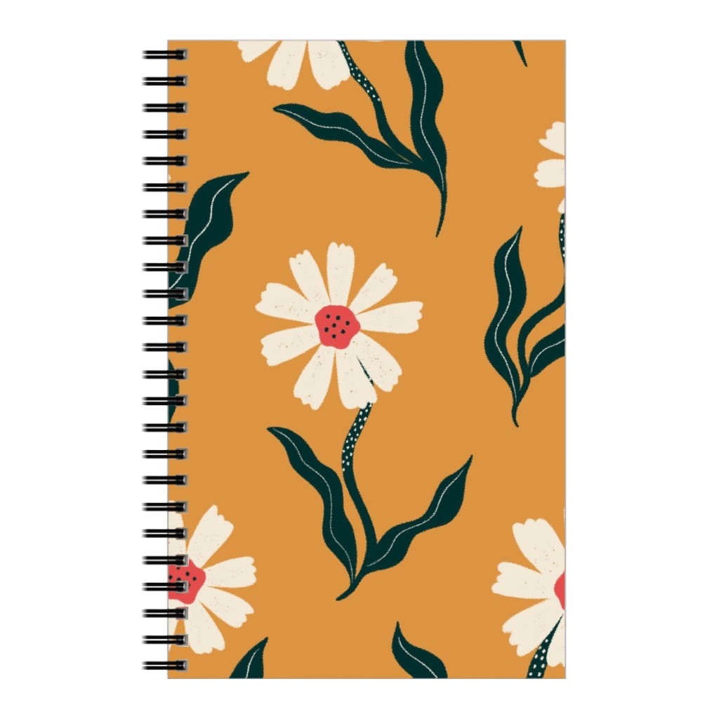 Flower Power Orange Notebook Shutterfly