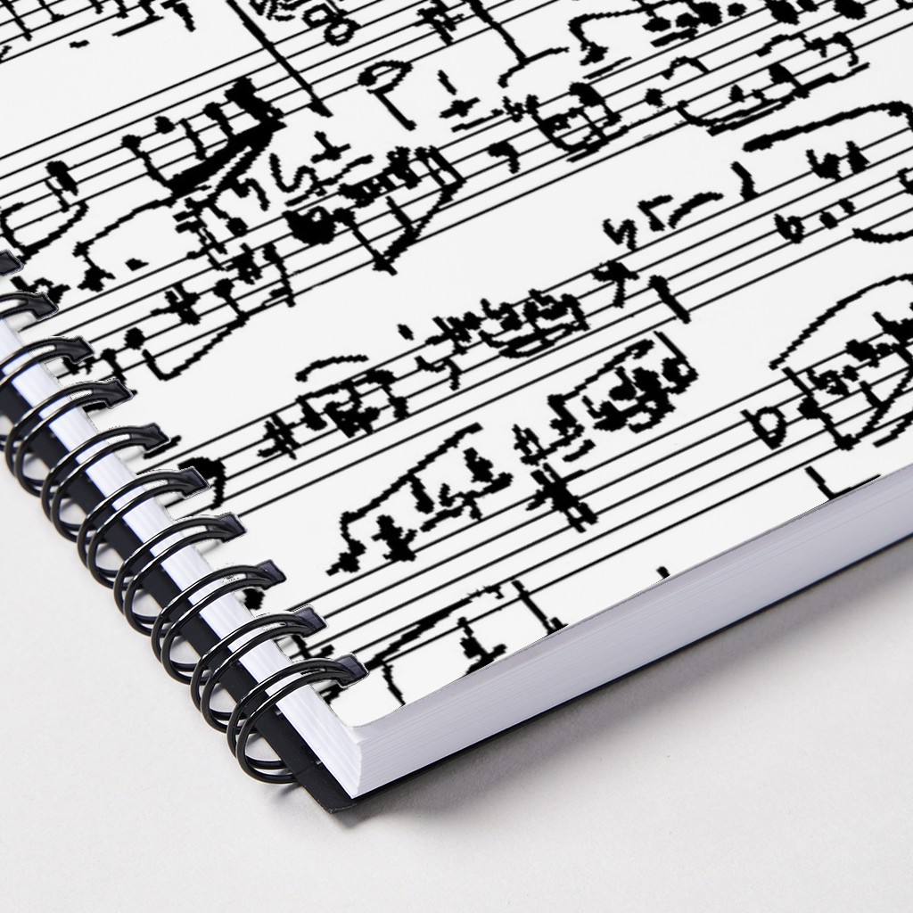 Handwritten Sheet Music Notebook Shutterfly