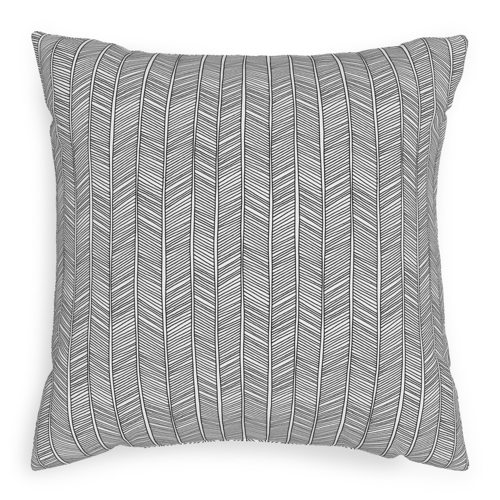 Vines + Lines Neutral Outdoor Pillow Shutterfly
