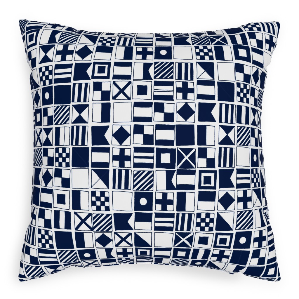Navy Blue Outdoor Pillows Shutterfly