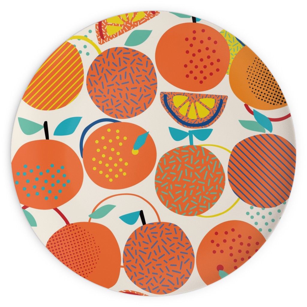 Fruity Orange Plates Shutterfly