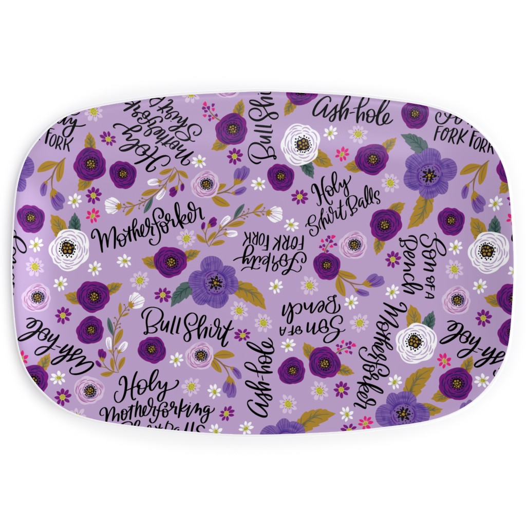 Purple Serving Platter Shutterfly