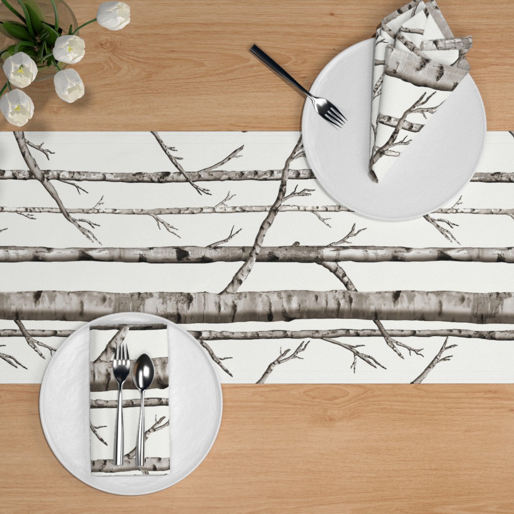 Birch Grove Table Runner Shutterfly