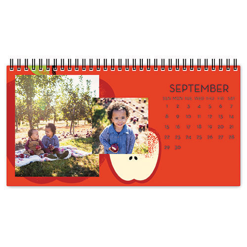 Bold Seasons Desk Calendar Shutterfly