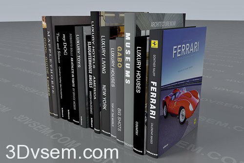 Luxury Magazine 3d Model Free C4d Models