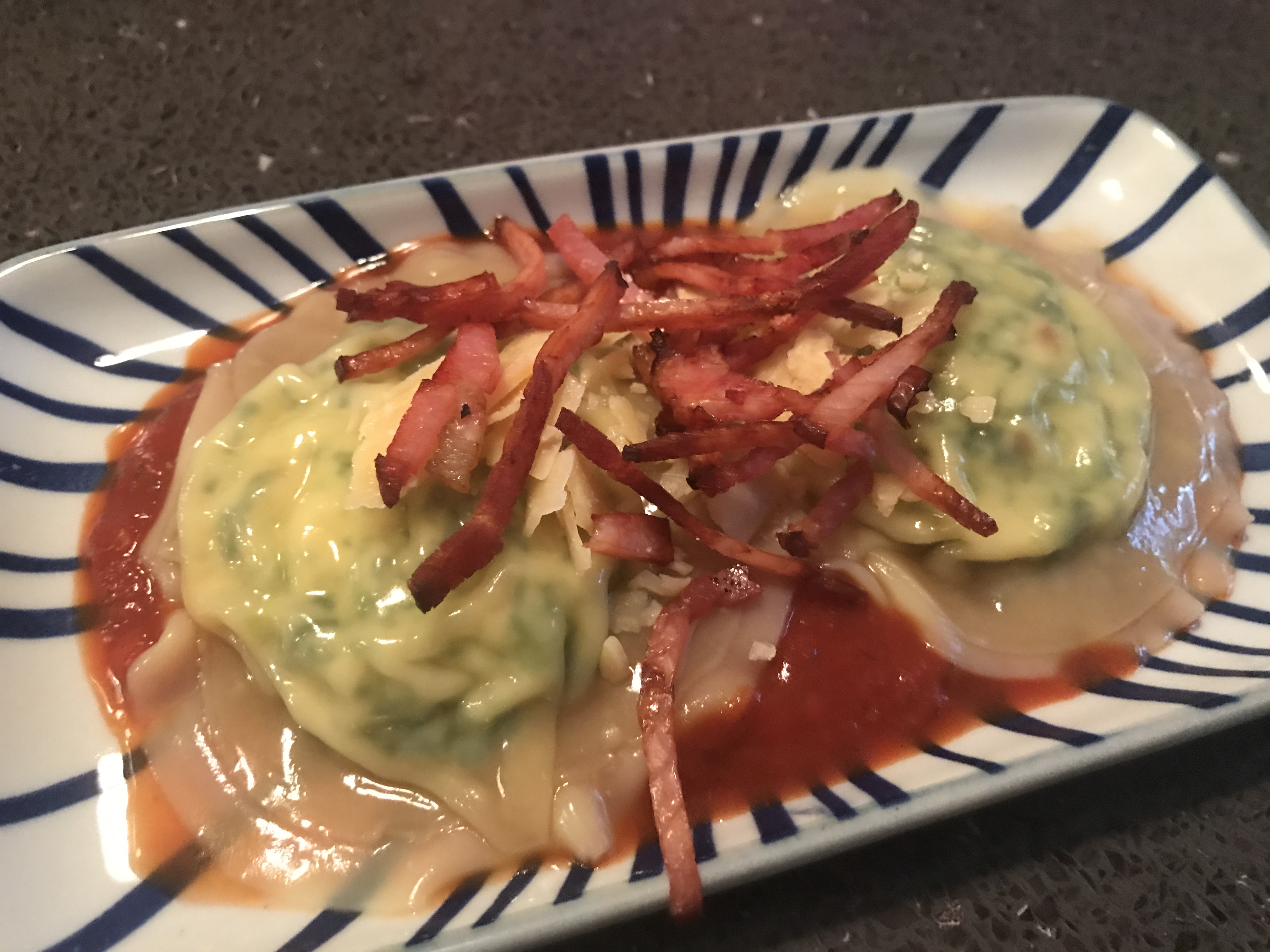 Spinach and Ricotta Wonton Ravioli C4K Kitchen