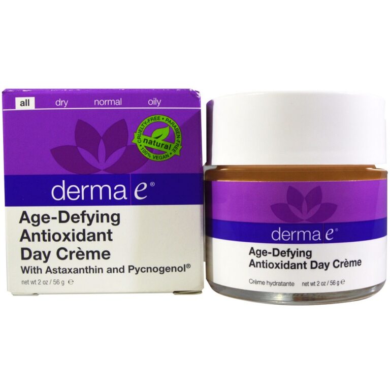 Derma E AgeDefying Day Creme with Astaxanthin and Pycnogenol 2 oz