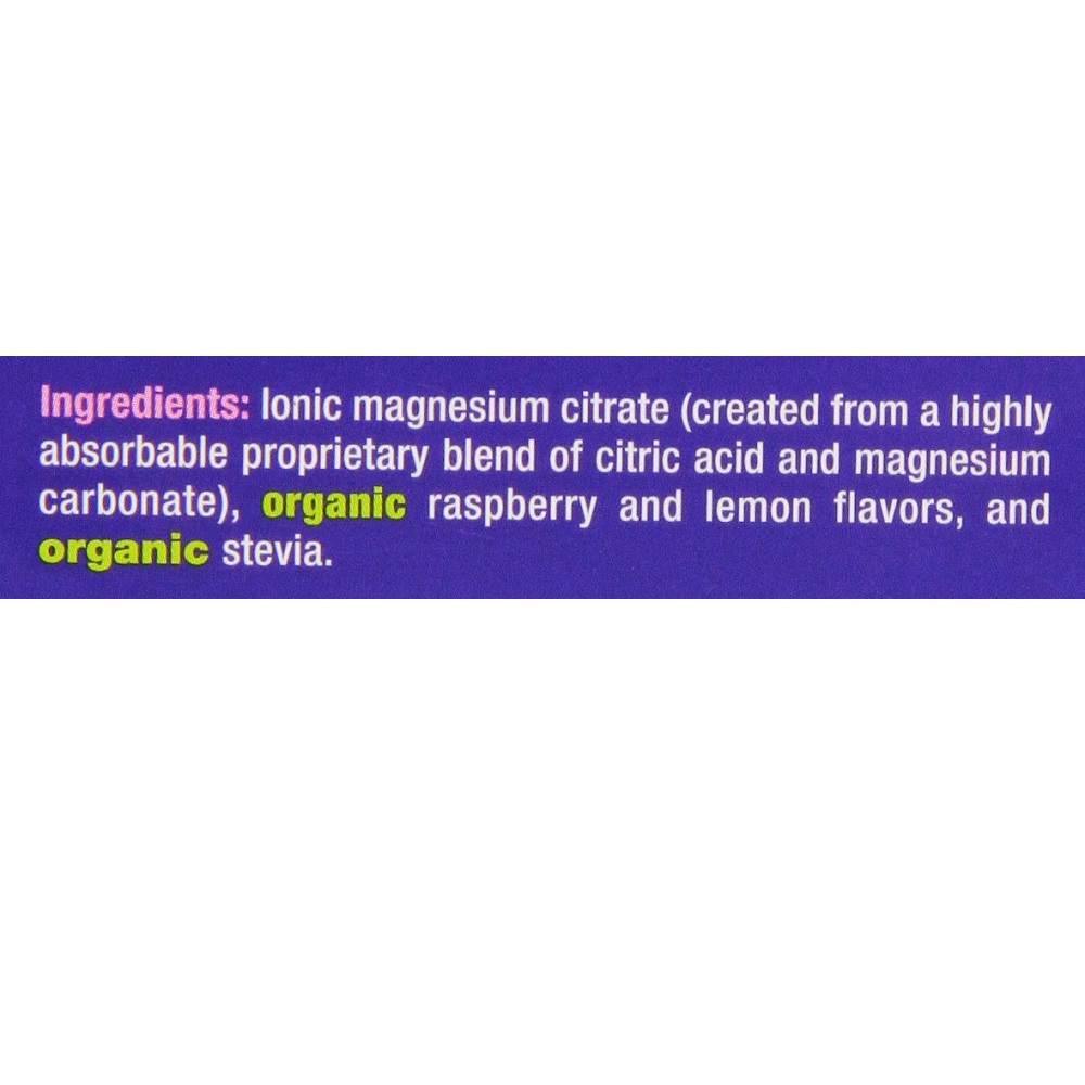 Natural Vitality Magnesium Natural Calm Raspberry Lemon 30 Packets