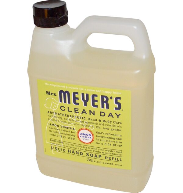 Mrs. Meyer’s Liquid Hand Soap Refill Lemon Verbena 33 lf oz