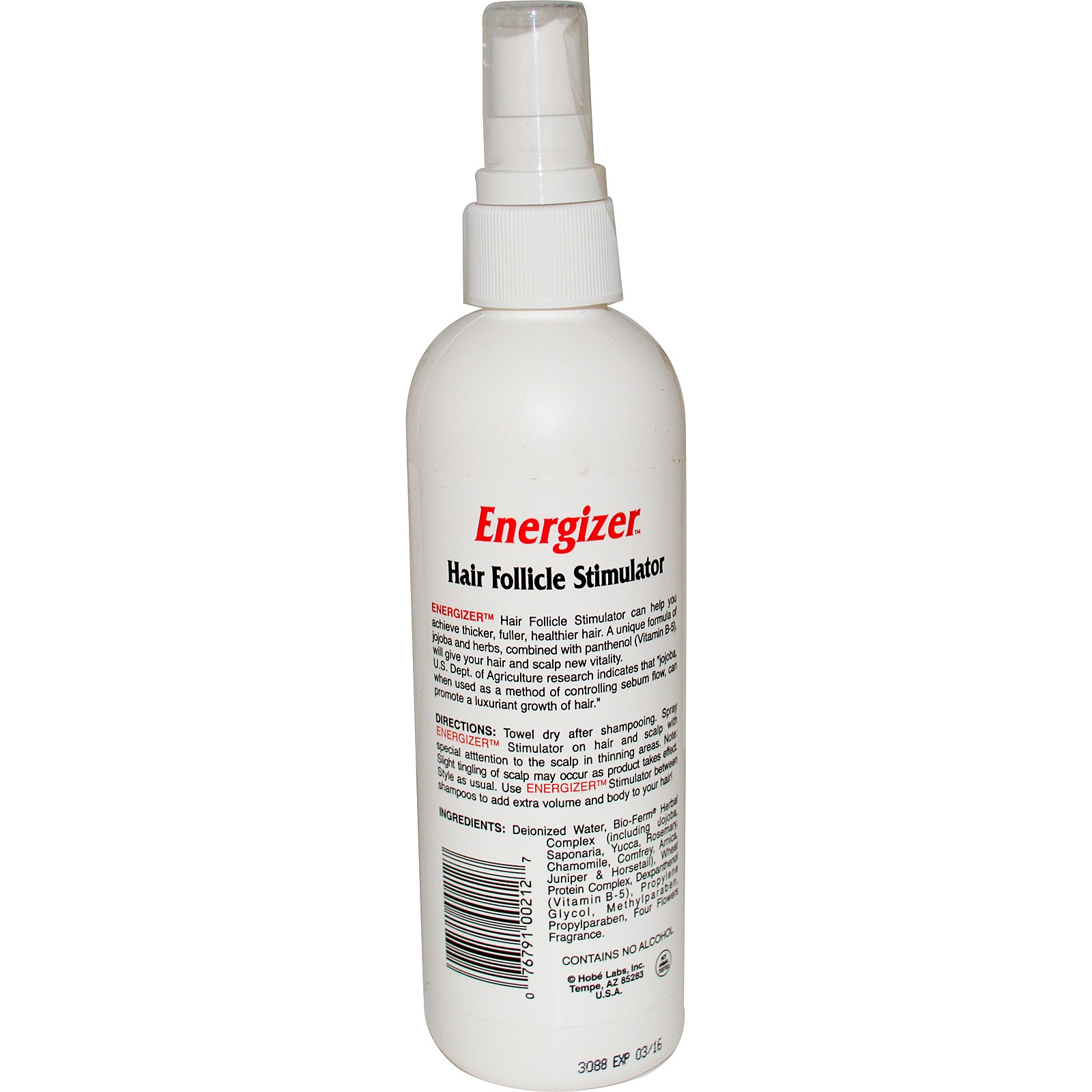 Hobe Labs Energizer Hair Follicle Stimulator 8 fl oz Cornerstone