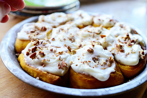Pumpkin Cinnamon Rolls The Pioneer Woman Ree Drummond Flickr